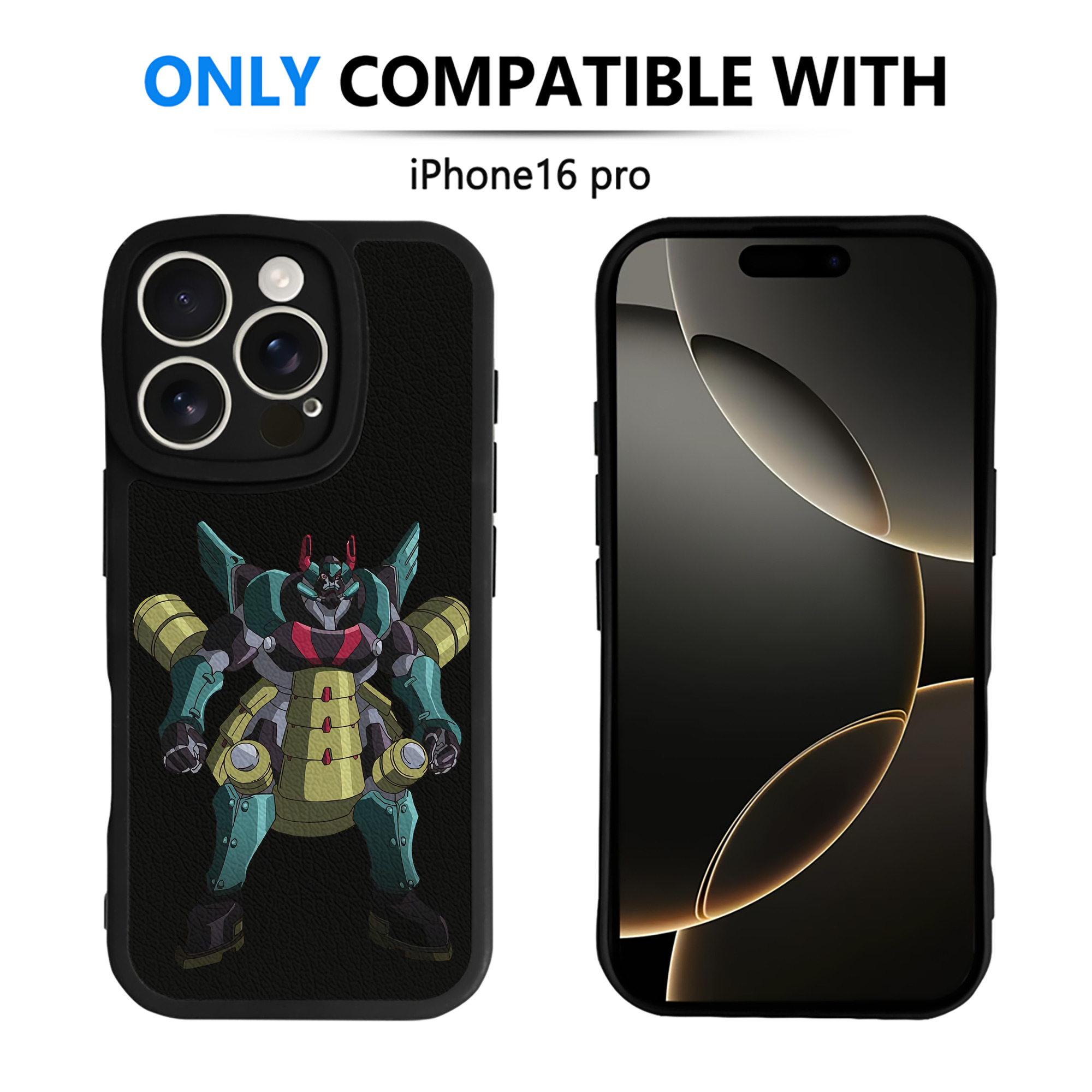 （画像用） 遊☆戯☆王 Yu-Gi-Oh! 【iPhone 16シリーズ対応】シリコンスマホケース（レザー調） 材質：シリコン